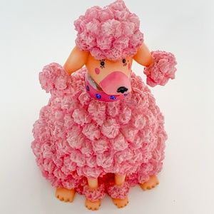 Pink Poodle Coin Bank